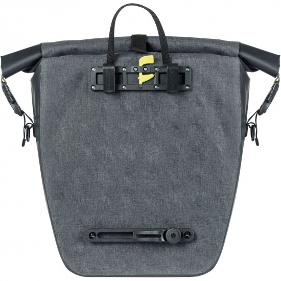 Basil Navigator Storm L, single pannier bag, 25-31L, black
