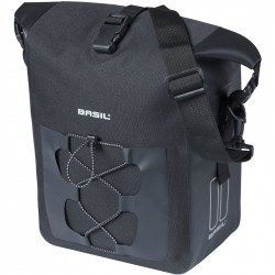 Basil Navigator Waterproof M, single pann. bag, 12-15L,black Basil Navigator Waterproof M, single pann. bag, 12-15L,black