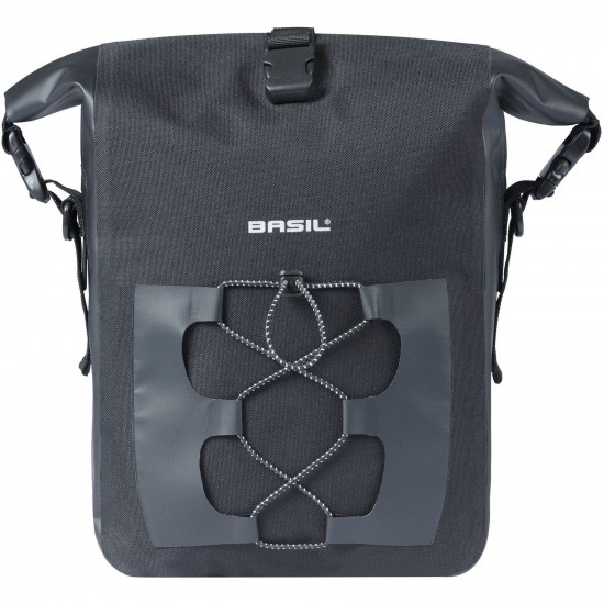 Basil Navigator Waterproof M, single pann. bag, 12-15L,black