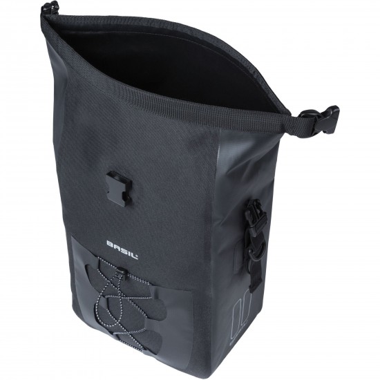 Basil Navigator Waterproof M, single pann. bag, 12-15L,black