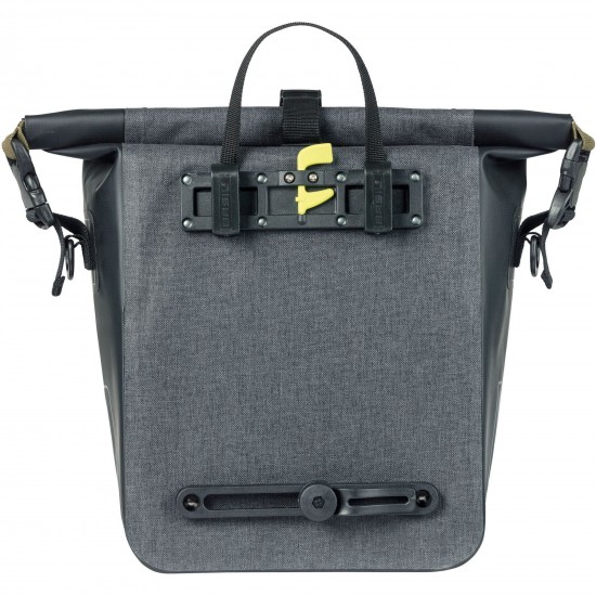 Basil Navigator Storm M, single pannier bag, 12-15L, black