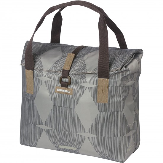 Basil Elegance bicycle shopper, 20-26L, chateau taupe