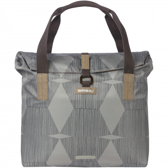 Basil Elegance bicycle shopper, 20-26L, chateau taupe