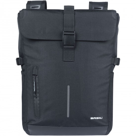Basil Move double bicycle bag, 30L, black