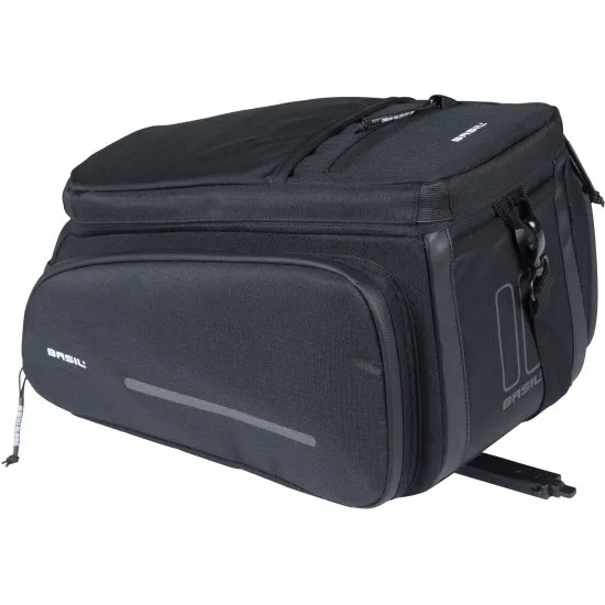 Basil Move trunkbag MIK, 10-26L, black