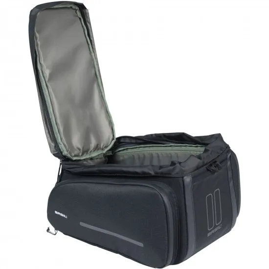 Basil Move trunkbag MIK, 10-26L, black