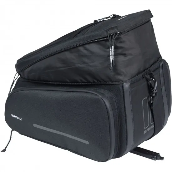 Basil Move trunkbag MIK, 10-26L, black