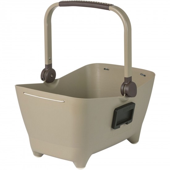 Basil Buddy dog bicycle basket KF, 32L, biscotti brown
