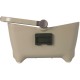 Basil Buddy dog bicycle basket KF, 32L, biscotti brown