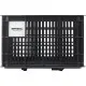 Basil bicycle crate MIK M, 29.5L, recycled synthetic, black