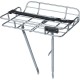 Basil Portland front carrier, aluminium natural