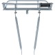 Basil Portland front carrier, aluminium natural