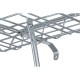 Basil Portland front carrier, aluminium natural