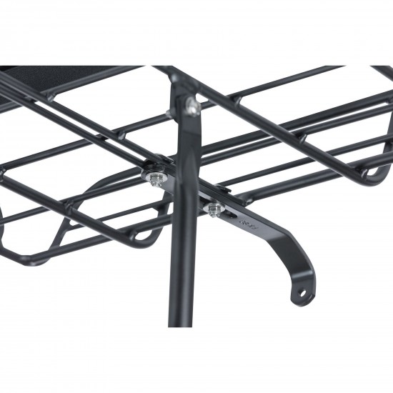Basil Portland front carrier, matt black