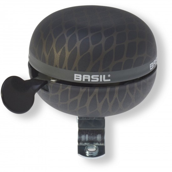 Basil Noir bell, 60mm, black metallic