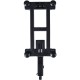 MIK adapter plate 2.0, lockable, black
