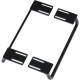 MIK pannier bag tubes for MIK carrierplate, 2 pcs, black