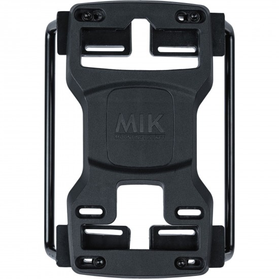 MIK pannier bag tubes for MIK carrierplate, 2 pcs, black
