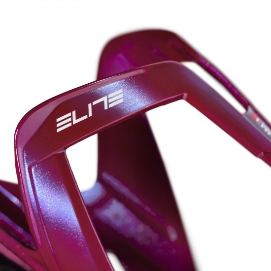 Elite Vico bottle cage metallic red / white