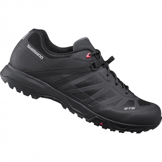 Shimano Clothing ET5 (ET500) Shoes, Black, Size 45