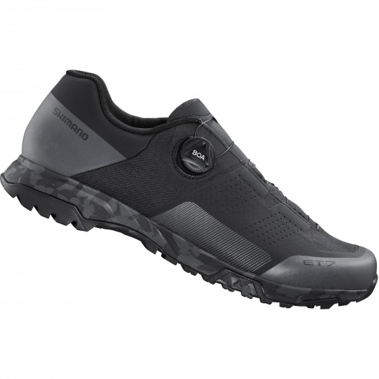 Shimano Clothing ET7 (ET700) Shoes, Black, Size 47