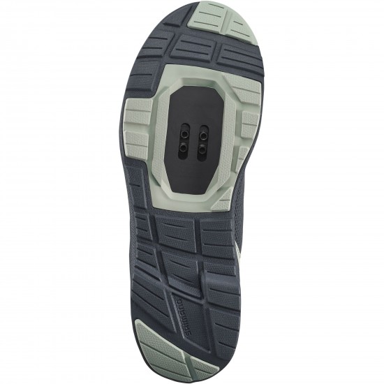 Shimano Clothing EX3W (EX300W) Women's Shoes, Grey/Mint, Size 36