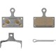 Shimano G04Ti-MX disc pads and spring, metal sintered pad, titanium back