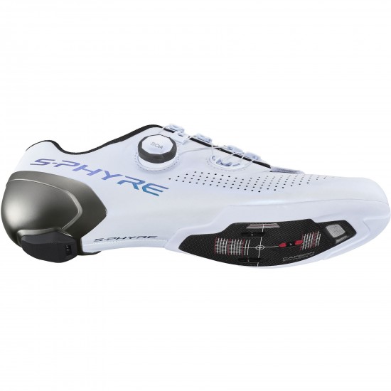 Shimano Clothing S-PHYRE RC9 (RC902) TRACK Shoes, White, Size 47