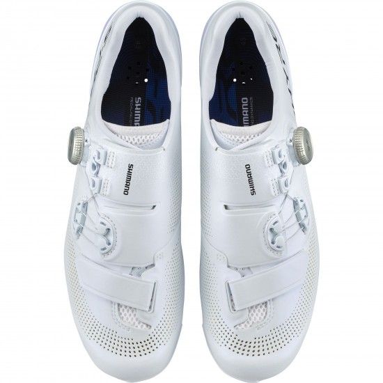 Shimano Clothing S-PHYRE RC9 PWR (RC903P) Shoes, White, Size 46
