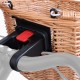 M Part Borough Oval Wicker Basket With Handles And Quick Release Bracket