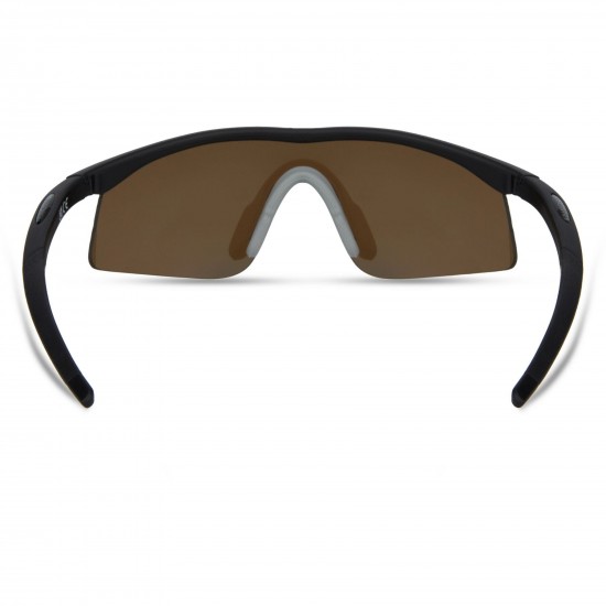 Madison Eyewear D'Arcs Compact glasses 3-lens pack - matt black frame / dark, amber and clear lens
