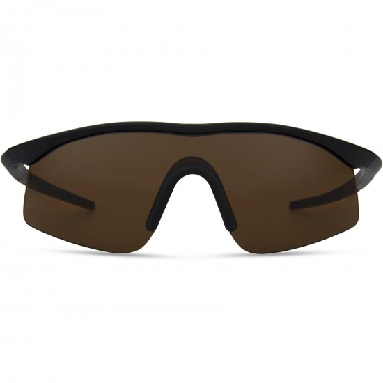 Madison Eyewear D'Arcs Compact glasses 3-lens pack - matt black frame / dark, amber and clear lens