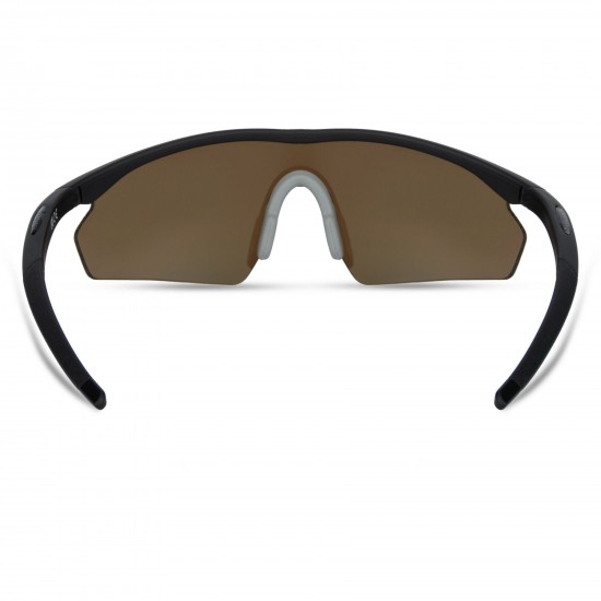 Madison Eyewear D'Arcs Sunglasses 3-lens pack - matt black frame / dark, amber and clear lenses