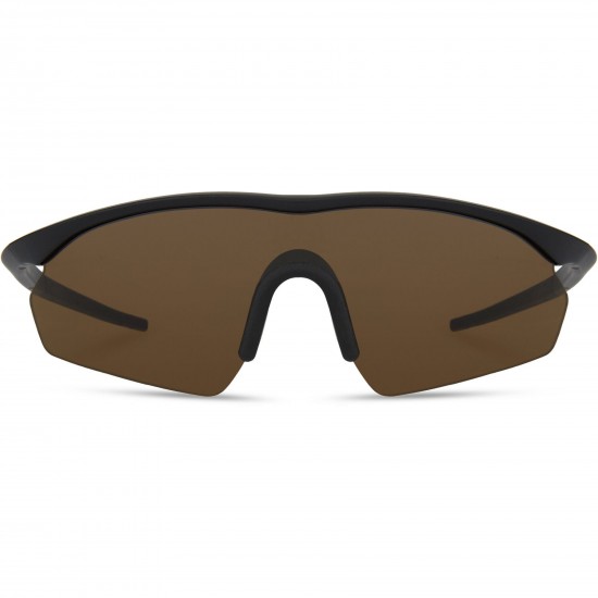 Madison Eyewear D'Arcs Sunglasses 3-lens pack - matt black frame / dark, amber and clear lenses