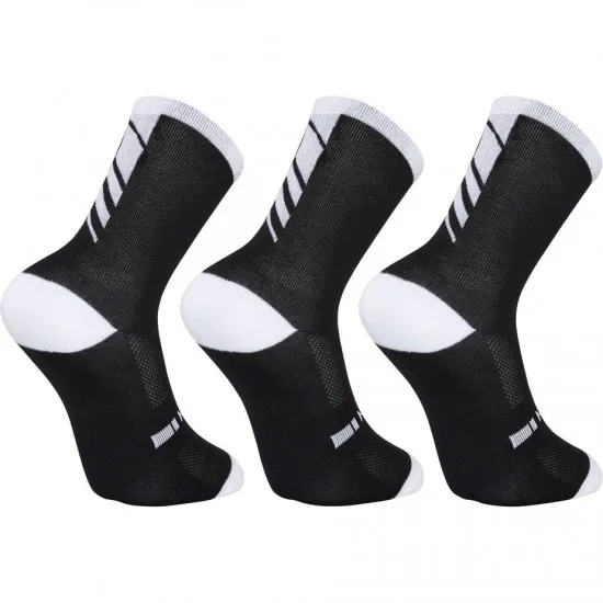 Madison Freewheel Coolmax Long Sock Triple Pack, black - small, EU36-39