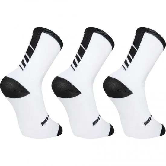 Madison Freewheel Coolmax Long Sock Triple Pack, black - small, EU36-39
