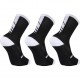 Madison Freewheel coolmax mid sock triple pack - black - small 36-39