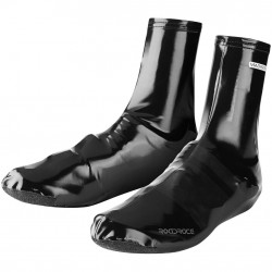 Madison RoadRace PU Lycra aero overshoes, black small Madison RoadRace PU Lycra aero overshoes, black small
