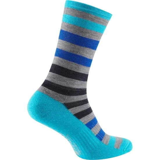 Madison Isoler Merino 3-Season Sock, blue fade - small, EU36-39