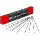 DT Swiss Competition Straight Pull Spokes 14 / 15 g = 2 / 1.8 mm box 100, black 282 mm
