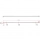 DT Swiss Competition black spokes 14 / 15 g = 2 / 1.8 mm box 100, 280 mm