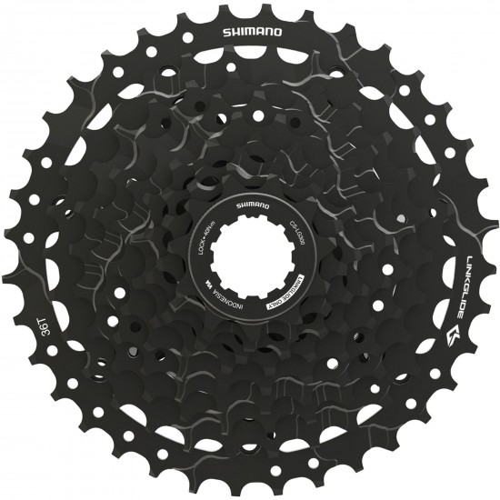 Shimano CUES CS-LG300-9 Link Glide cassette, 9-speed, 11 - 36T