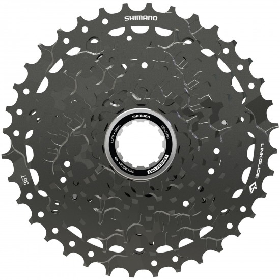 Shimano CS-LG400-9 CUES Link Glide cassette, 9-speed, 11 - 36T