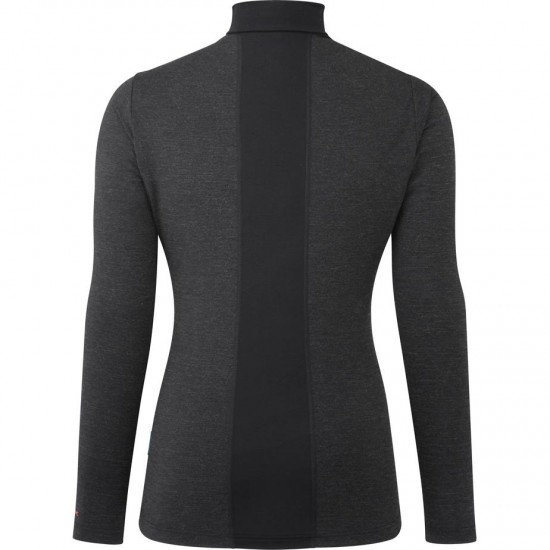 Shimano Women's Breath Hyper Baselayer, Black, Size L