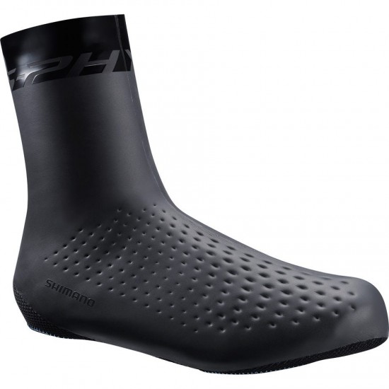 Shimano Clothing Men's S-PHYRE Insulated Shoe Cover, Black, Size S (37-40)