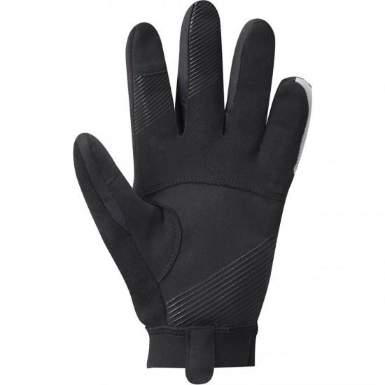 Shimano Clothing Unisex Wind Control Glove, Black, Size S