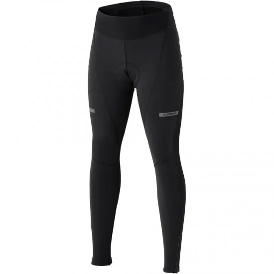Shimano Clothing Women's Wind Tights, Black, Size L