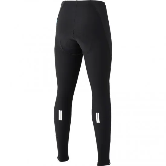 Shimano Clothing Women's Wind Tights, Black, Size L