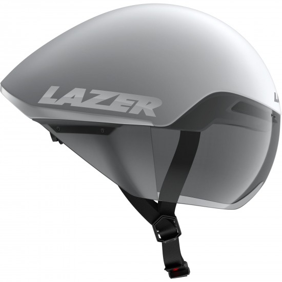 Lazer Victor KinetiCore Helmet, Matt White Silver, Medium