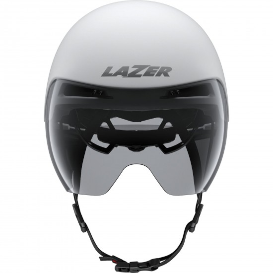 Lazer Victor KinetiCore Helmet, Matt White Silver, Medium